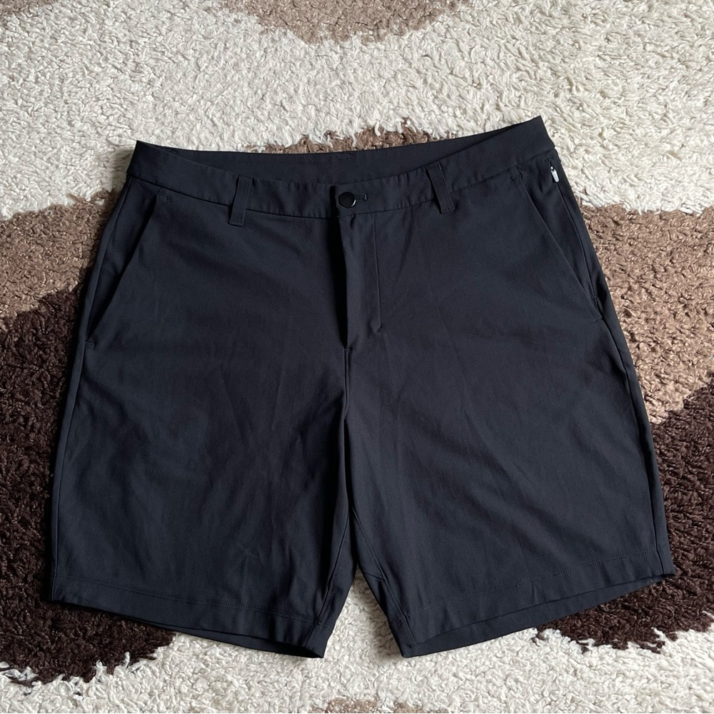 Lululemon Commission Classic-Fit Short Sz 34/9" *Warpstreme In Black - Picture 3 of 7